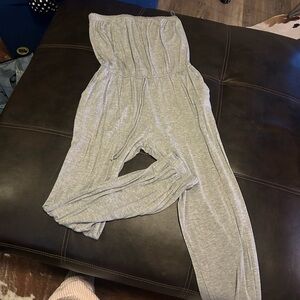 Gray Women's Jumpsuit